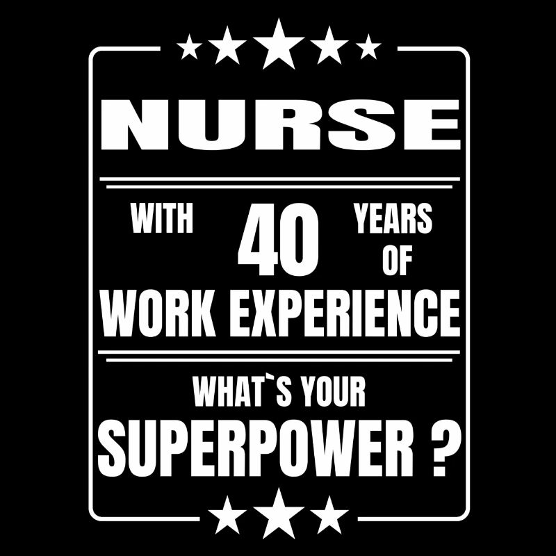 NURSE 40 YEARS OF WORK EXPERIENCE