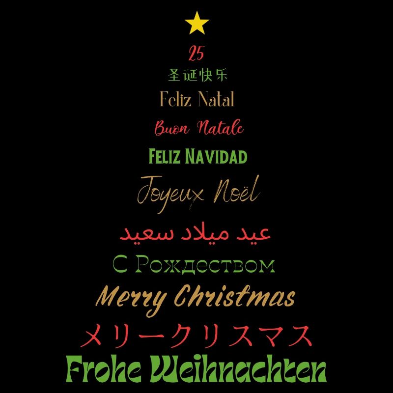 JOYEUX NOEL MULTI-LANGUES
