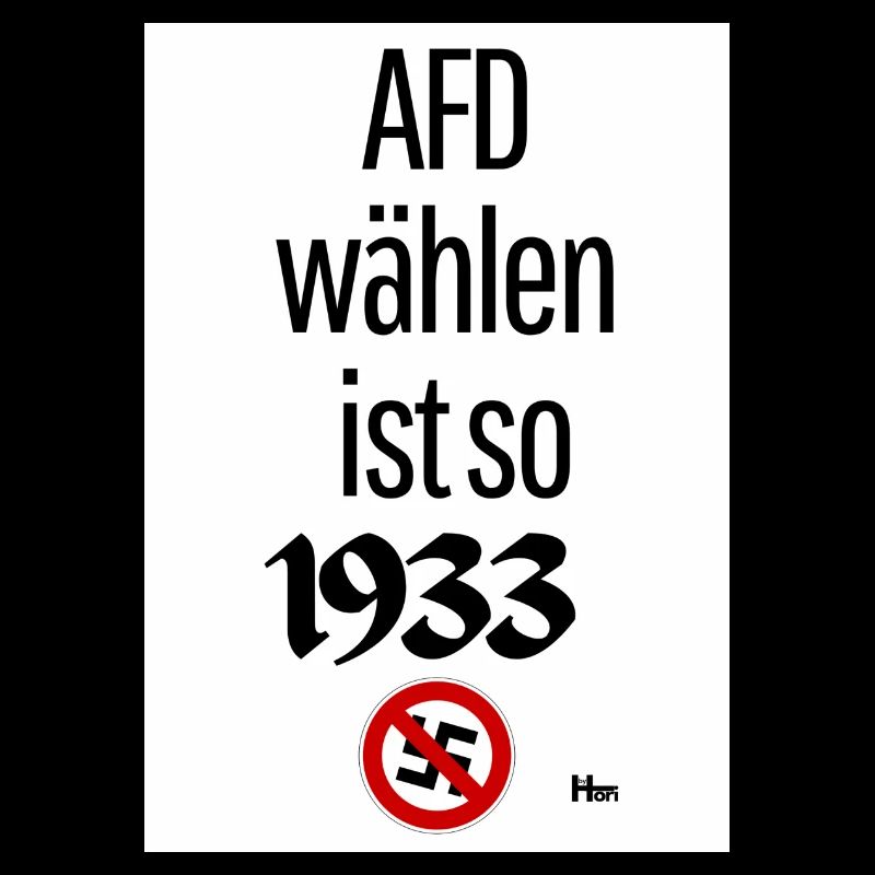 AFD wählen ist so 1933