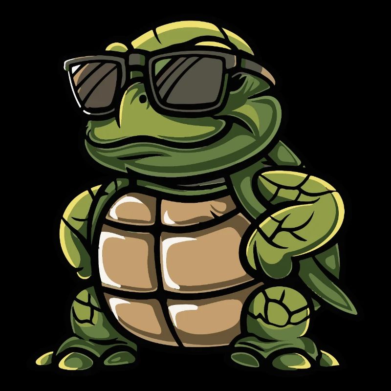 Schildkröte Cool Tier