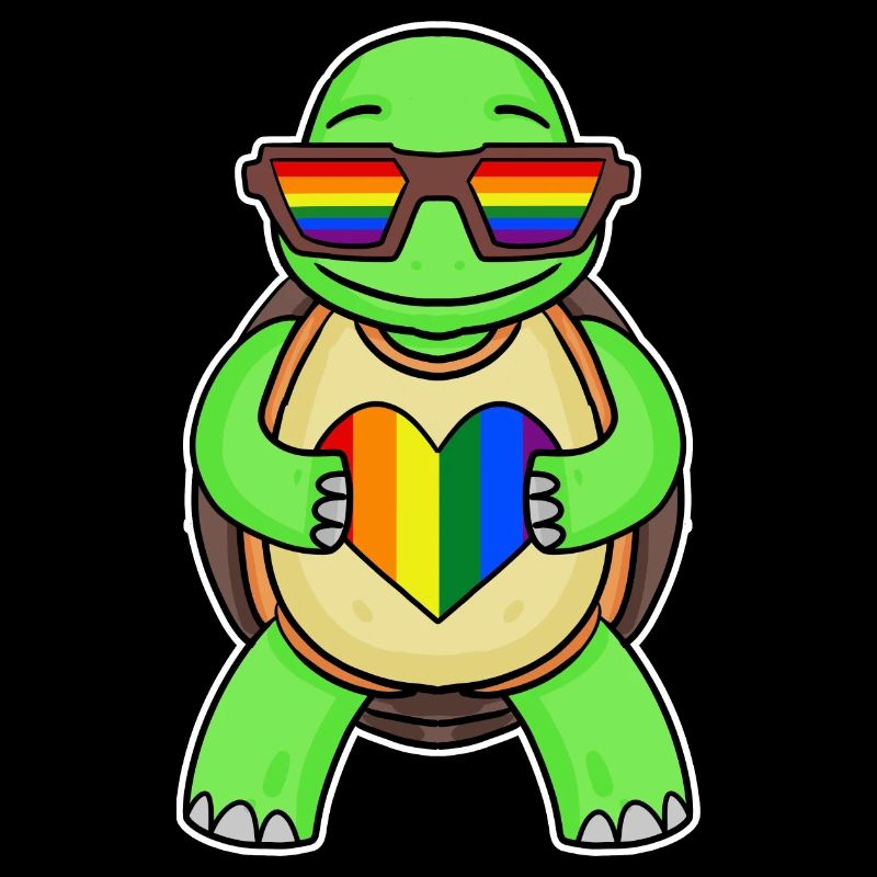 Regenbogen Schildkröte