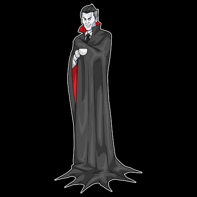 Café d’Halloween vampire