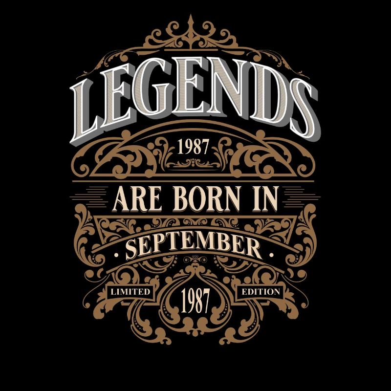 1987 Septembre Naissance Anniversaire Année de naissance