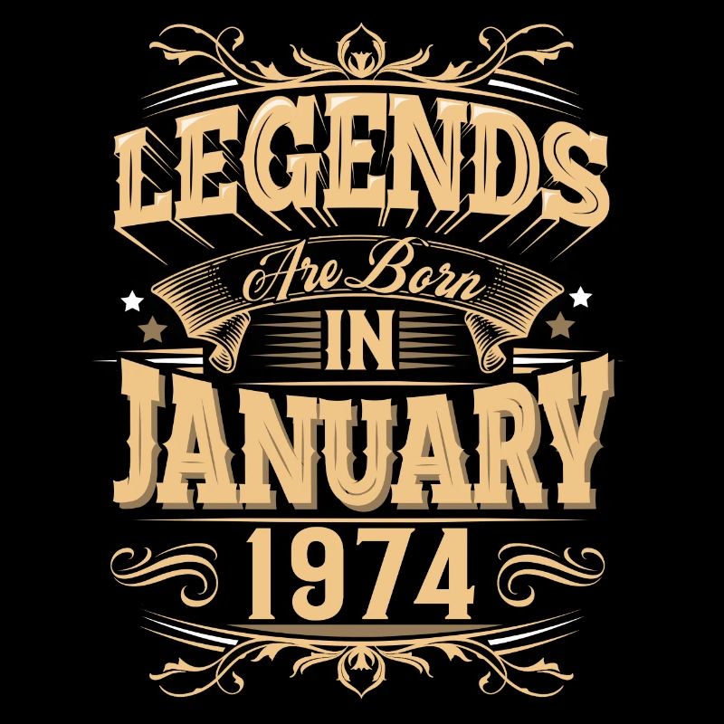 Januar 1974 Geburtstag Legende