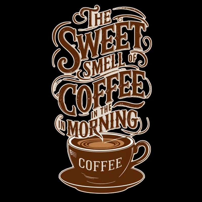 douce odeur du café le matin