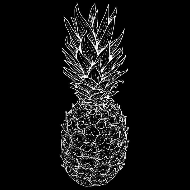 Ananas weiß