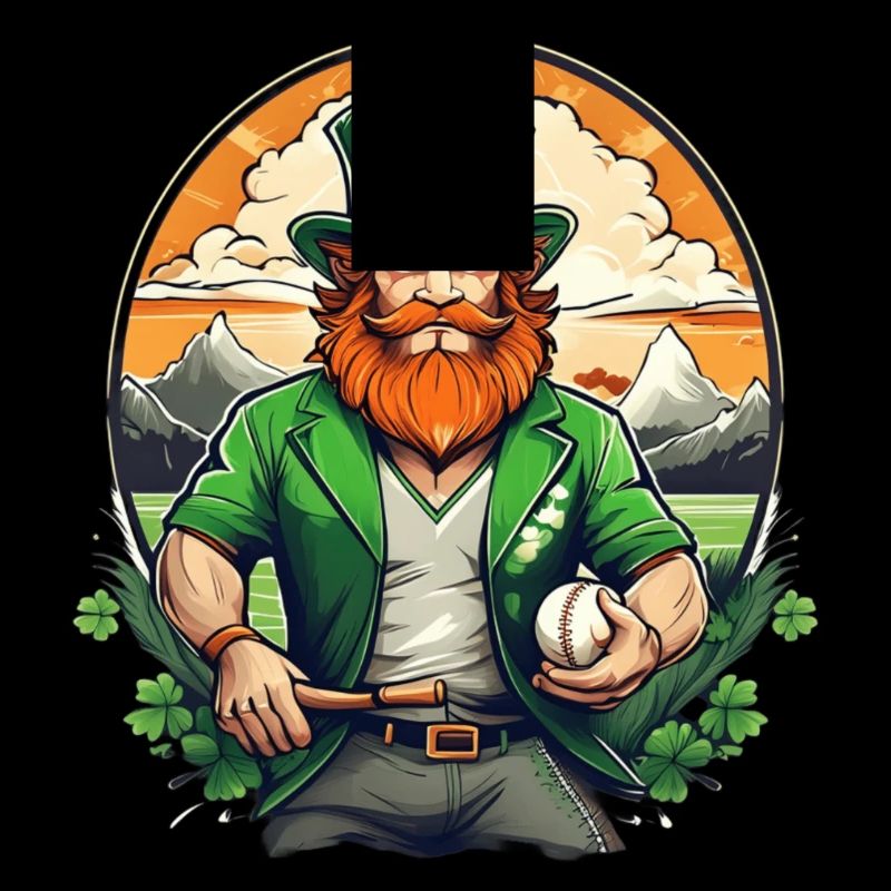 St. Patrick’s Day Shamrock Baseball