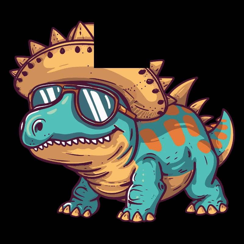 Dinosaur stegosaurus Sombrero