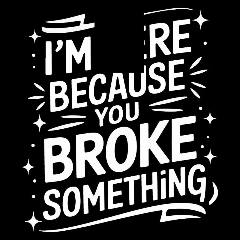 Technischer Support Computerfreak Nerd