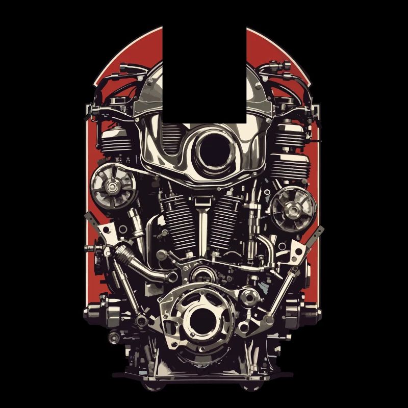 Motor Engineer Motor Vehicle Mechanic Vintage