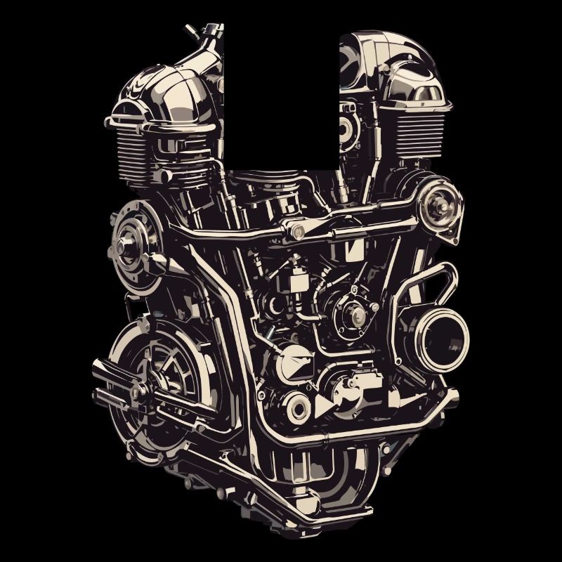 Motor Engineer Motor Vehicle Mechanic Vintage