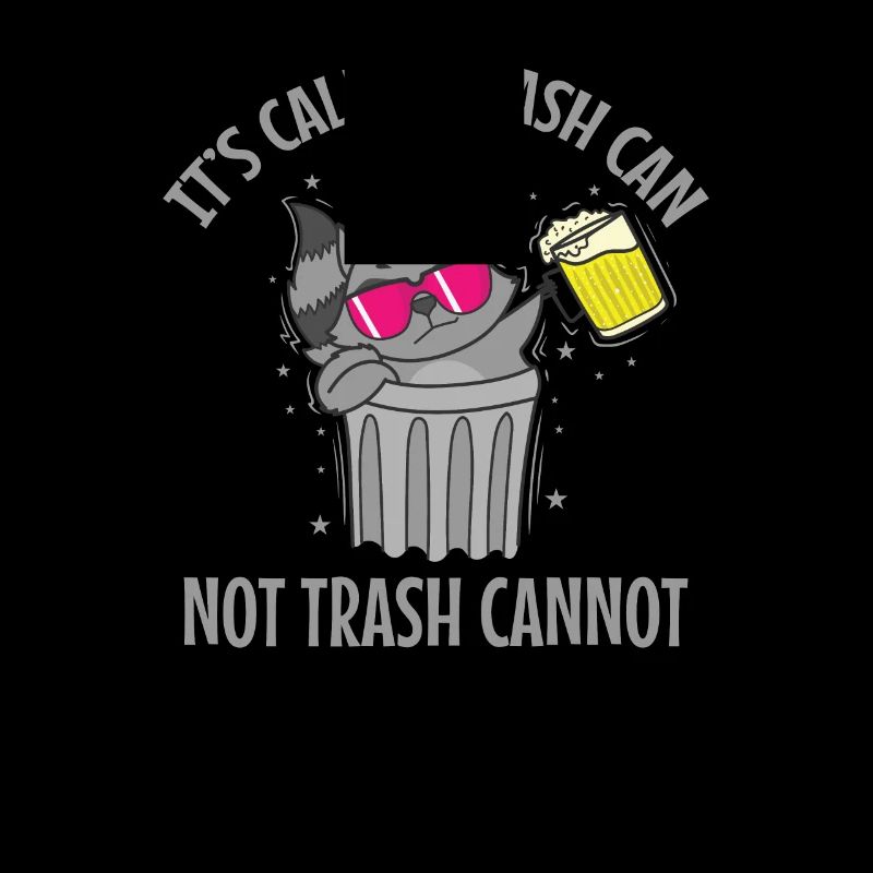 It's called Trash can not Trash cannot Waschbär