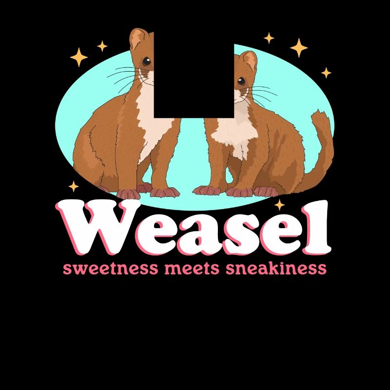 Weasel Cute Dwarf Weasel Mouse Weasel Gift