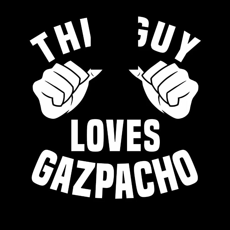 This guy loves gazpacho