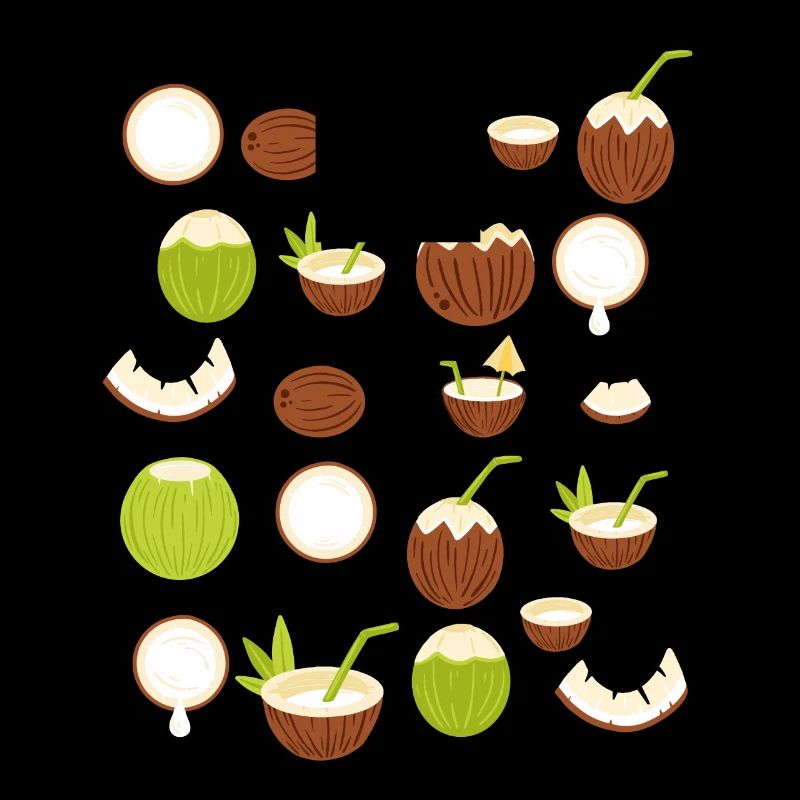 Retro Coconut Design
