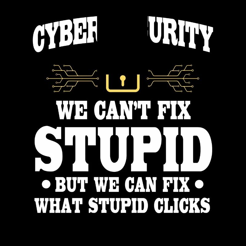 CybersiLustiger Cyber Security Spruch