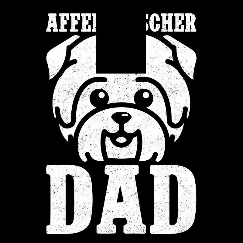 Affenpinscher Dad Monkey Terrier Hunde Geschenk