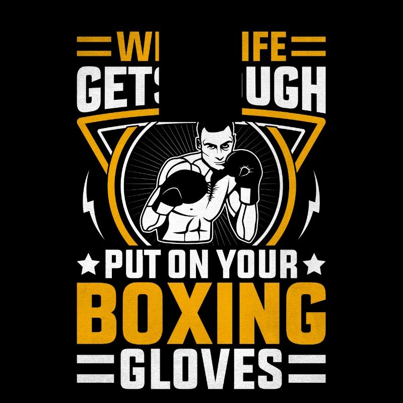 Wenn das Leben hart wird, ziehen Sie Ihre Boxhandschuhe an