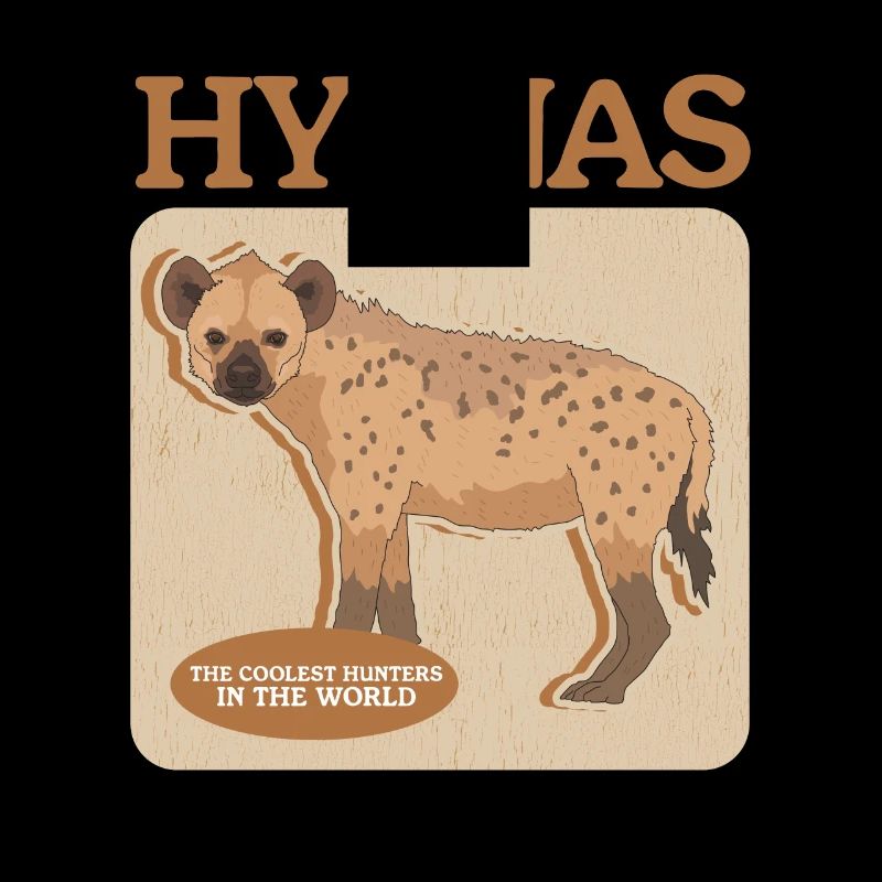 Hyäne Hyänen Tüpfelhyäne Geschenk