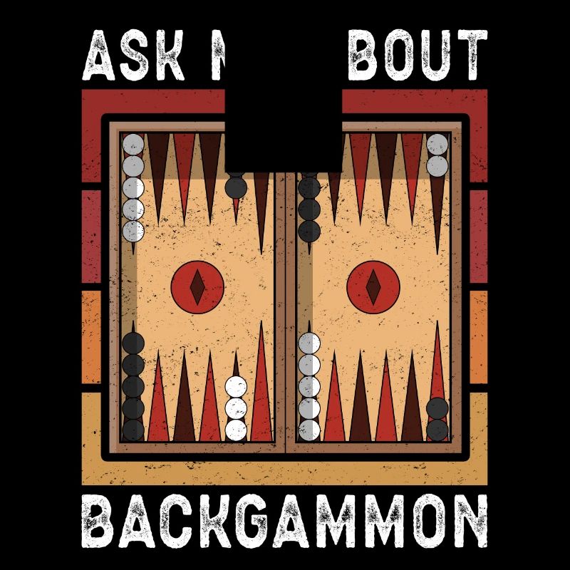 Cadeau de jeu de société Backgammon joueur de backgammon