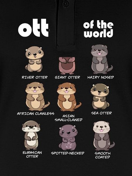Ottere af verden Cute Kawaii Otter Lover Tema