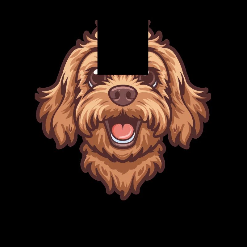 Cavapoo Cavoodle | Cartoon Artwork