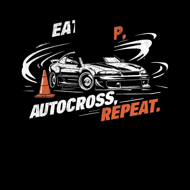 Autocross drôle manger dormir autocross répéter la conduite