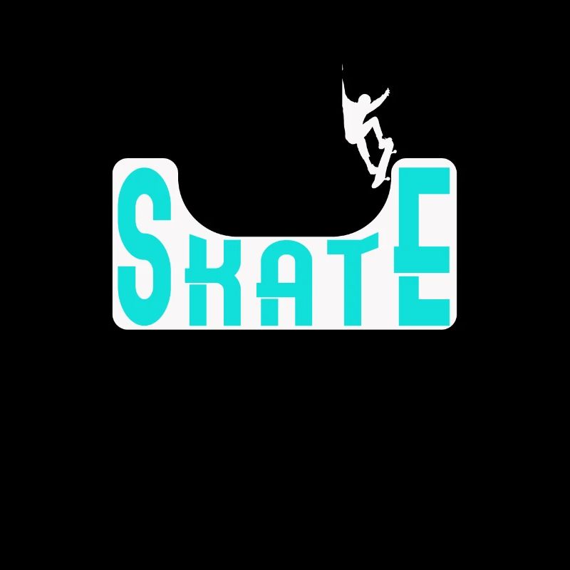 Skate Halfpipe Skateboard
