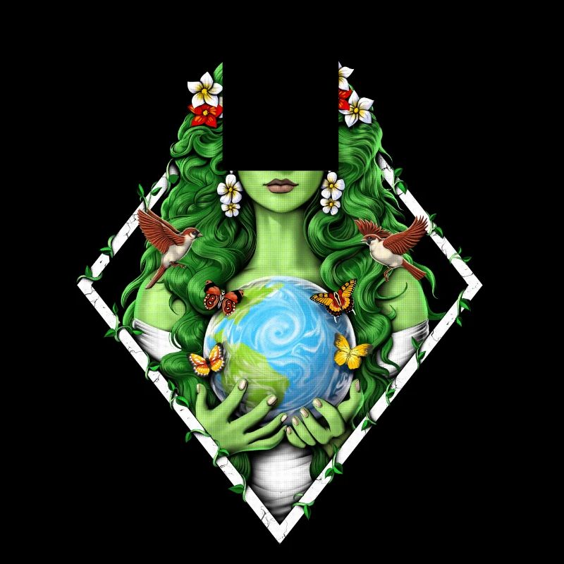 Gaia Mutter Erde Göttin