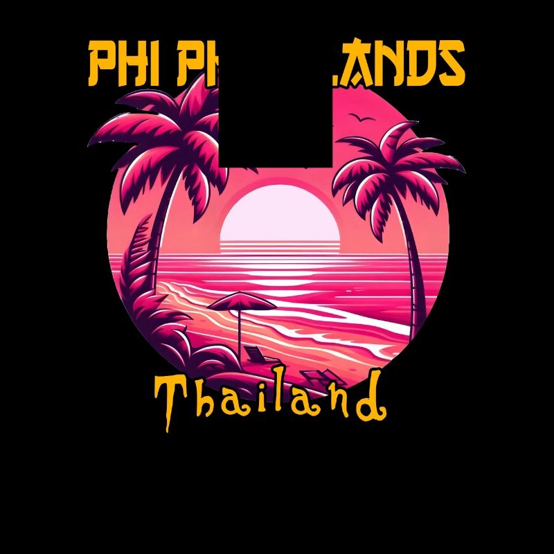 Sonnenuntergang auf Phi Phi Islands