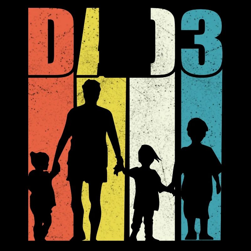 Vater von drei Kindern