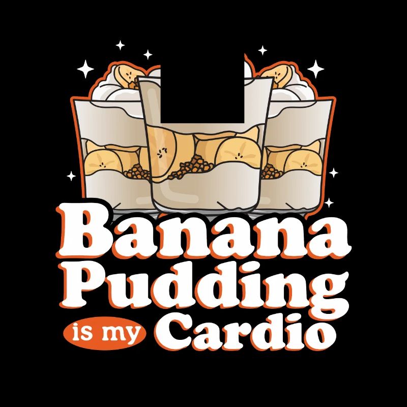 Bananenpudding Bananen-Pudding Geschenk