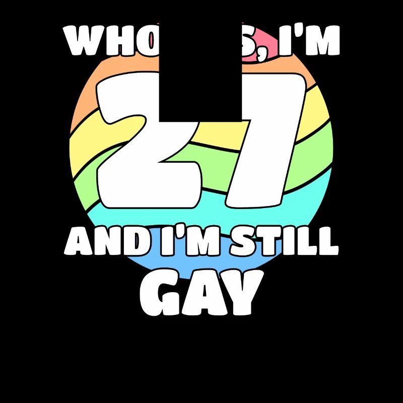27. Geburtstag 27 BDay Lesbisch Schwul Bi Trans -