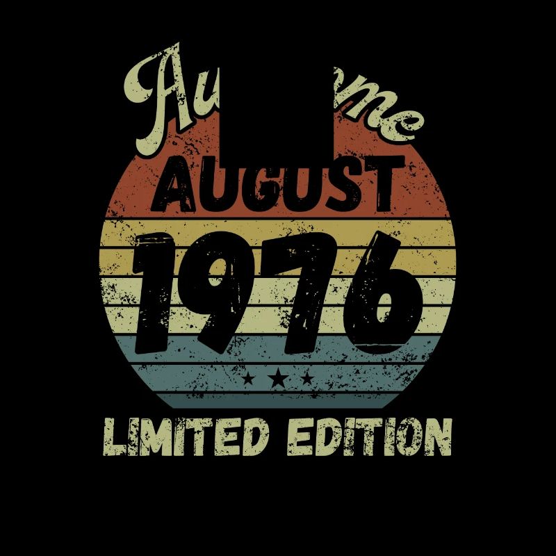 Awesome since August 1976 - Geburtstag