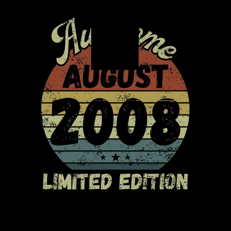 Awesome since August 2008 - Geburtstag
