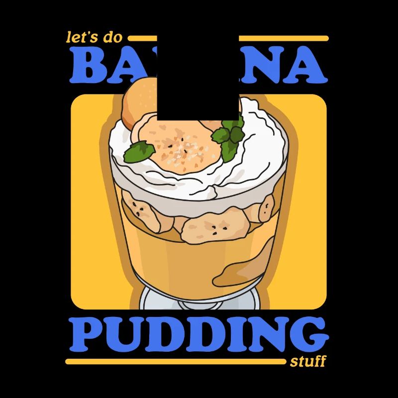 Bananenpudding Bananen Pudding Geschenk