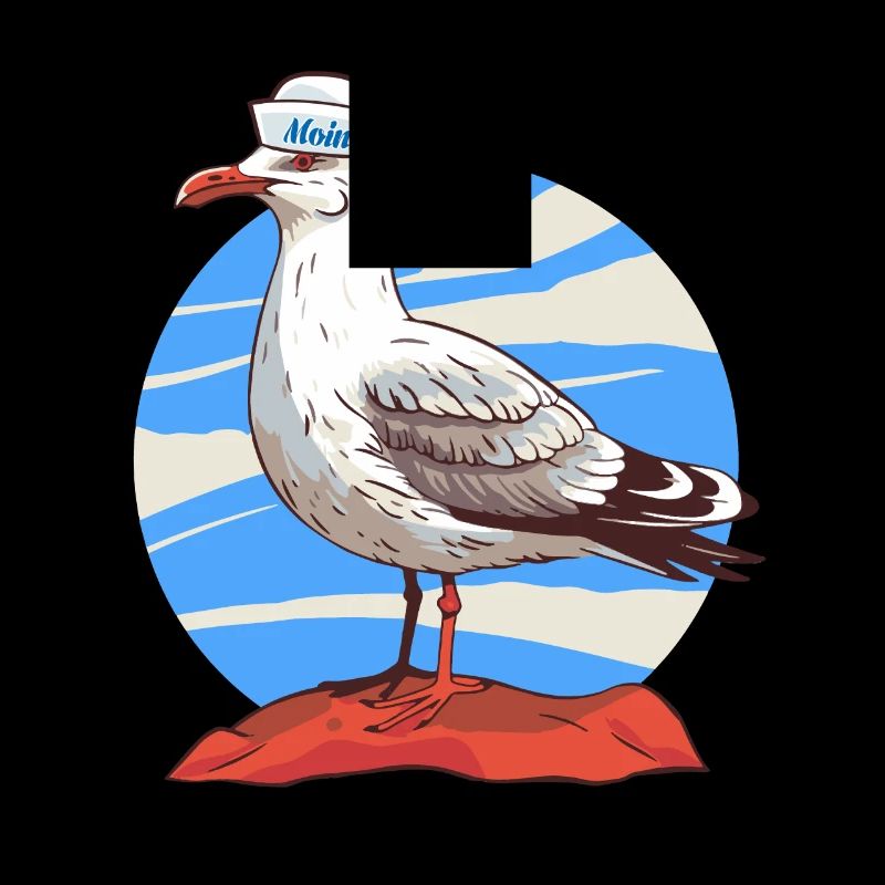 Möwe maritim Matrose