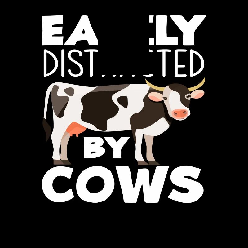 Facilement distrait par les vaches
