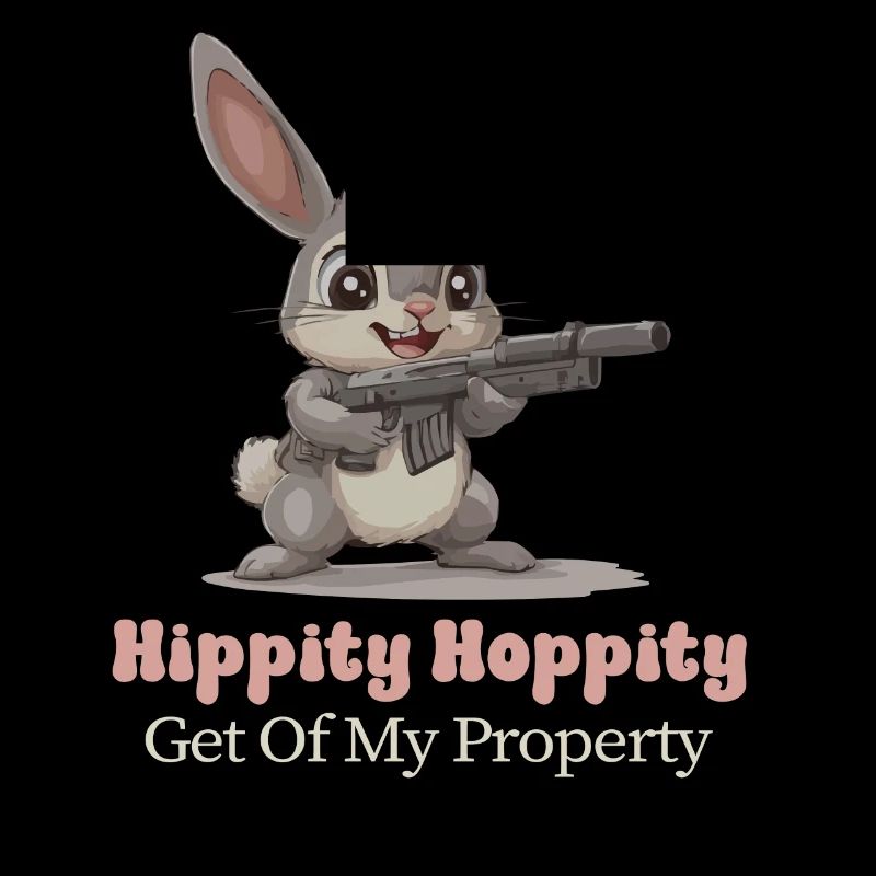 Hippity Hoppity Get Off My Property Witziges