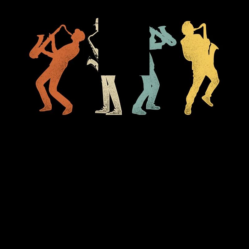Saxophone Retro Vintage