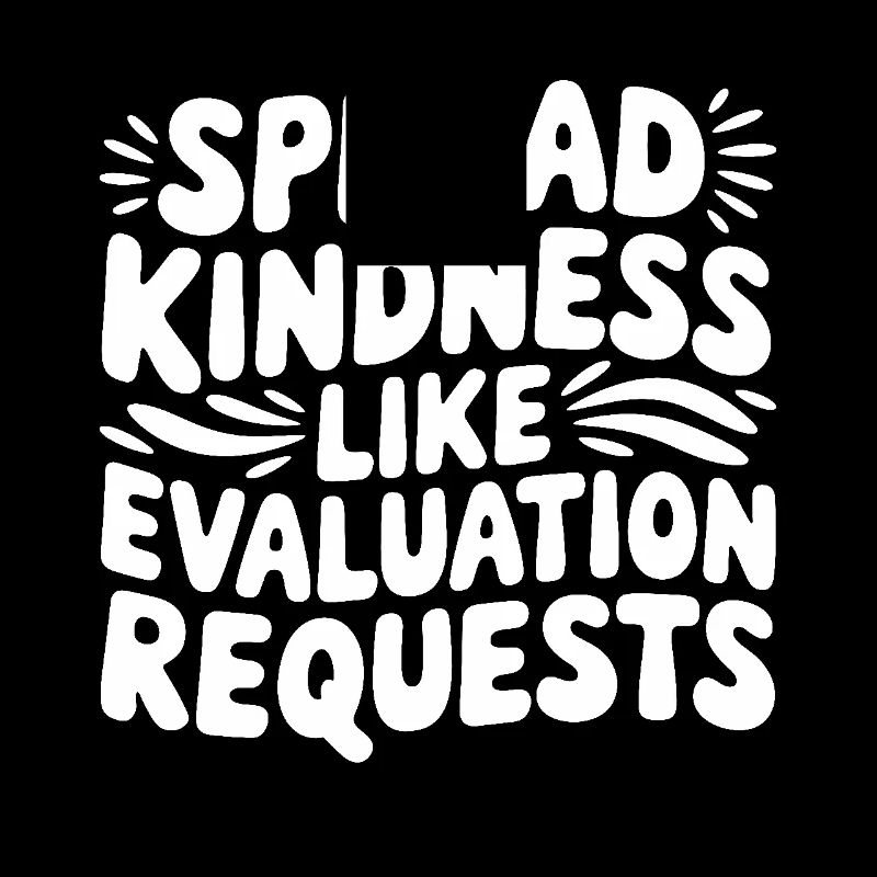 Spread Kindness Like Evaluation Requests Funny