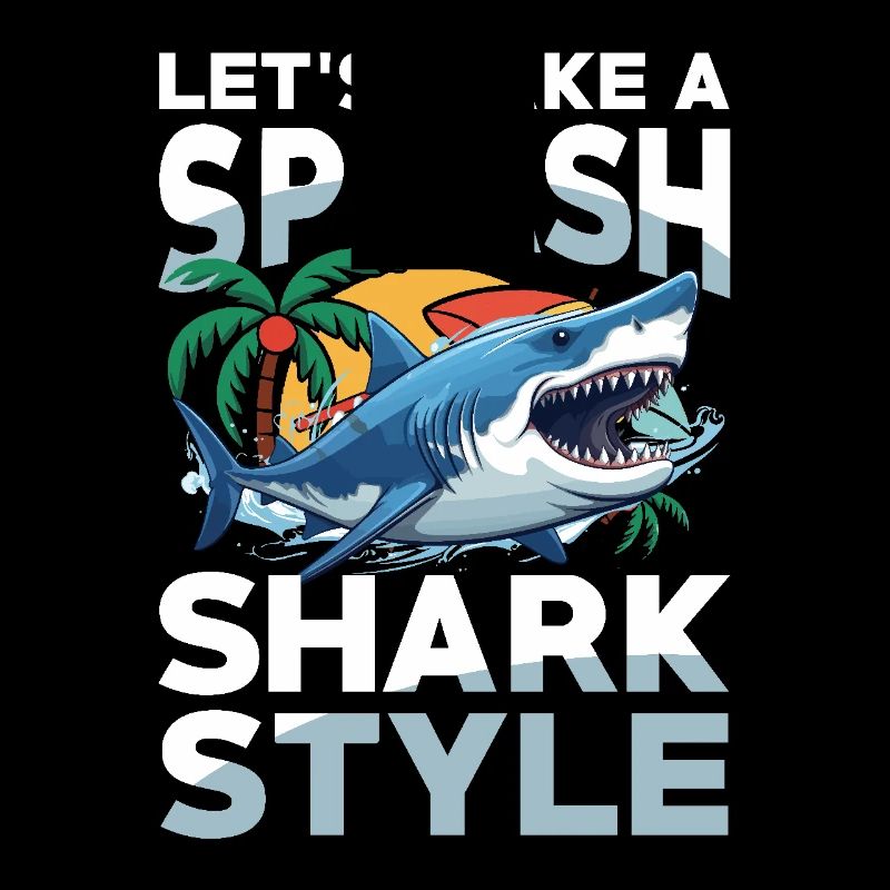 Let's Make A Splash Shark Style