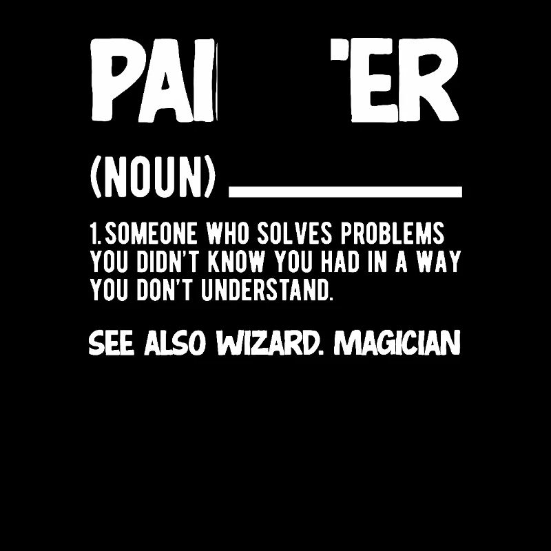 Peintre : sorcier et magicien Définition