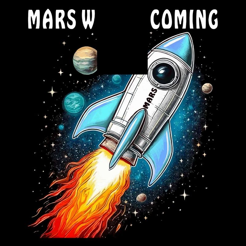 FUSÉE MARS NOUS ARRIVONS