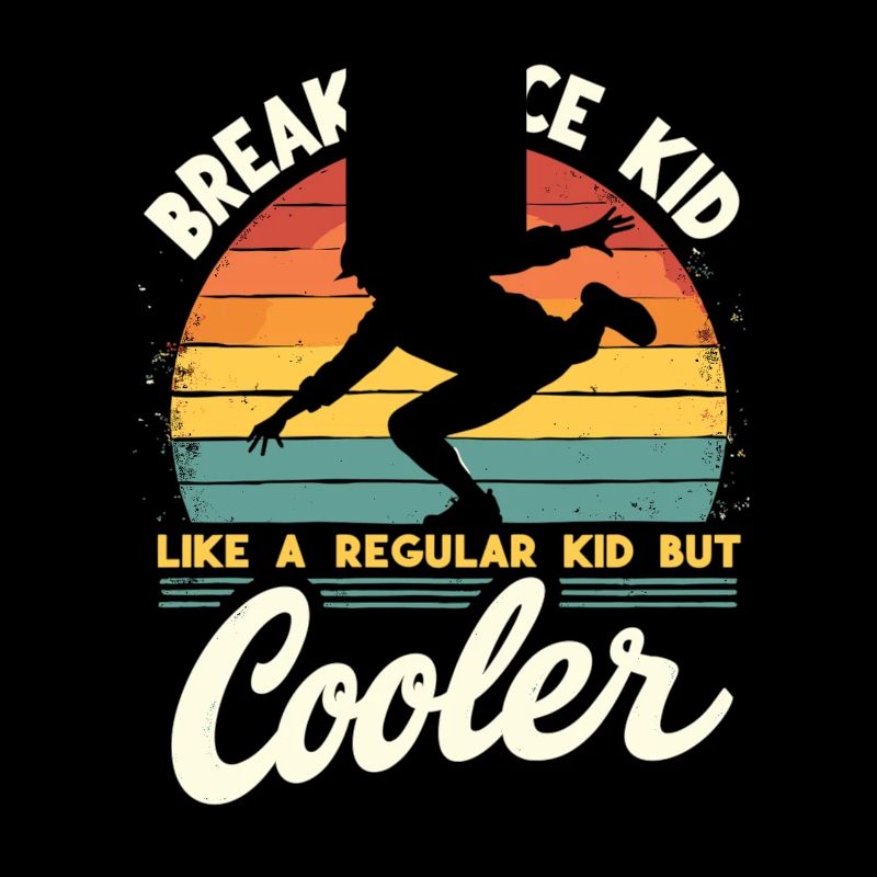 Breakdance Kid Breakdancer Retro Dance B-Boys