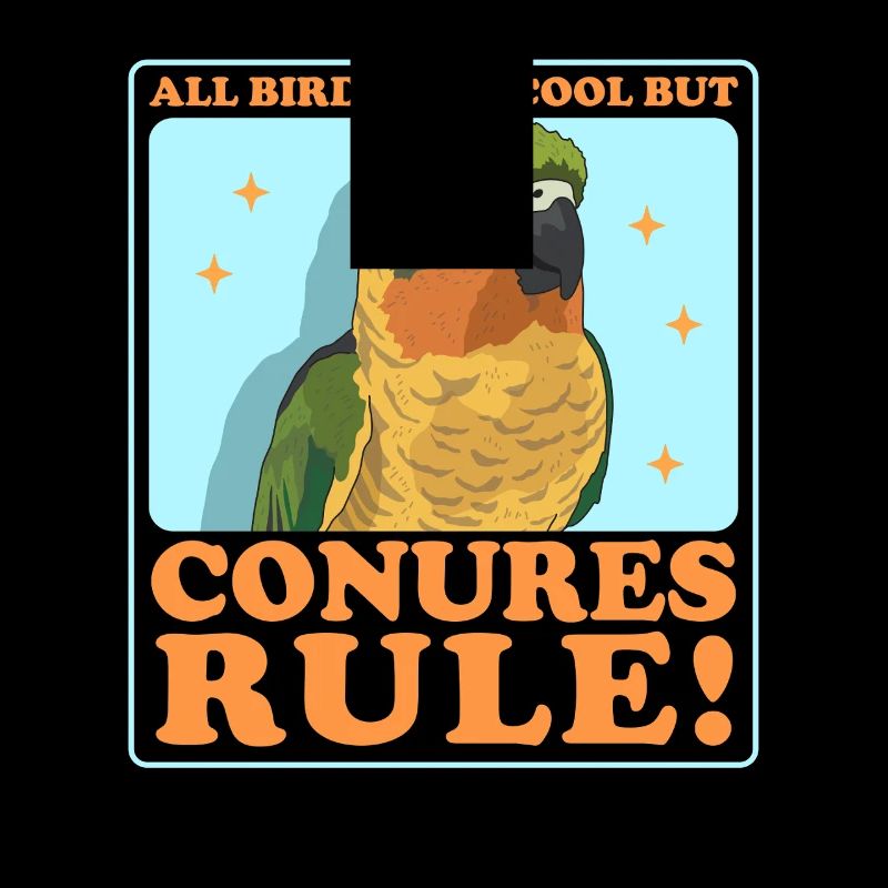 Conure Papageien Conures Geschenk