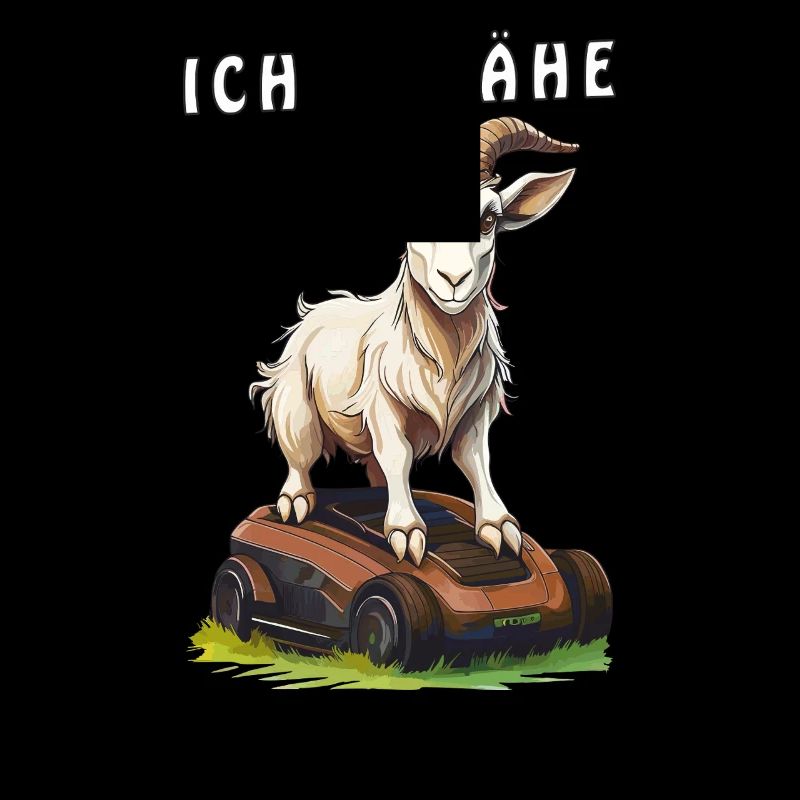 ZIEGE MÄHROBOTER ICH MÄÄÄHE