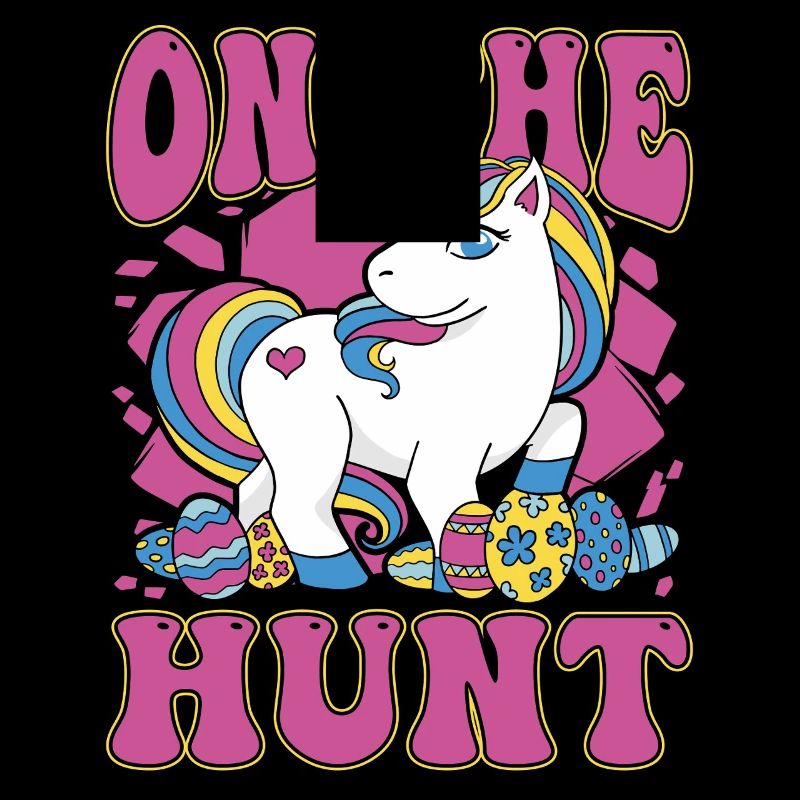 Auf der Jagd Einhorn Ostern