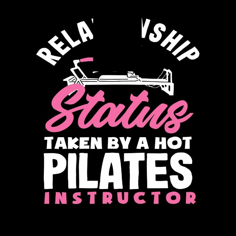 Instructeur chaud de statut relationnel Pilates