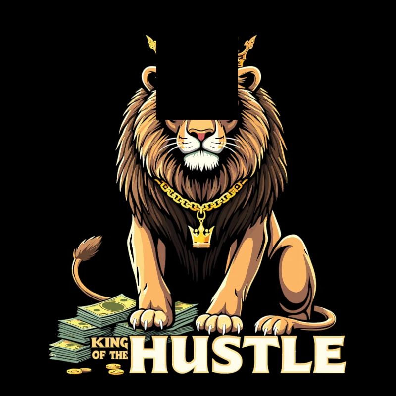 Hustle King – Löwen Löwe Gewinner & Macher